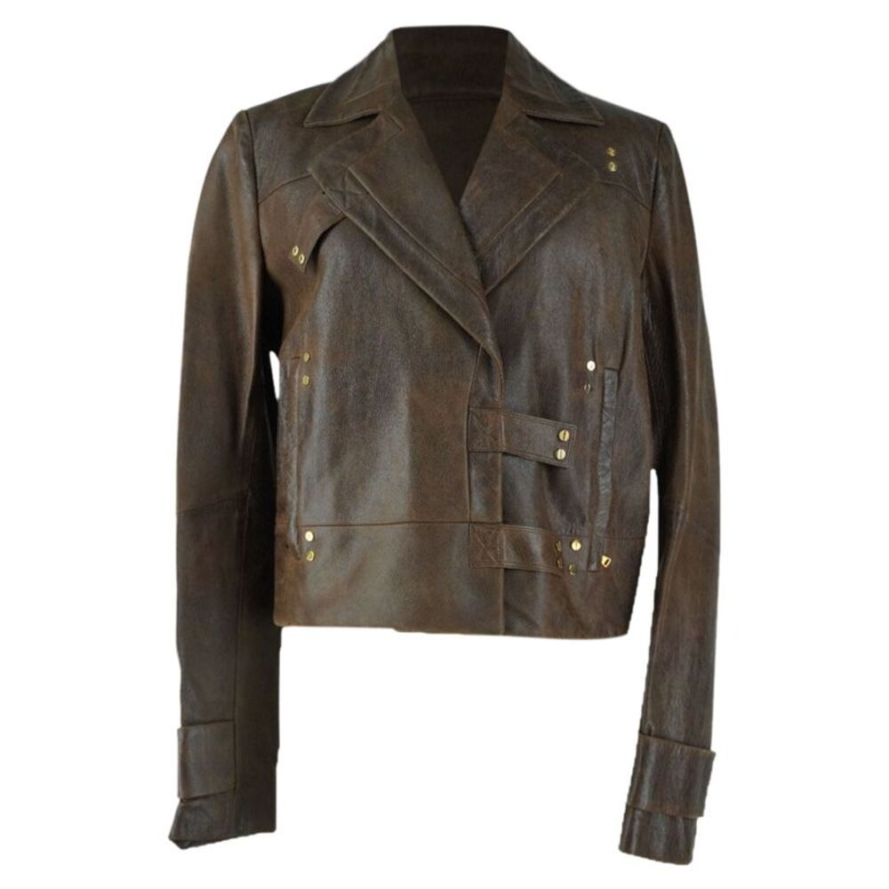 Tom Ford Brown Lamb Leather Jacket - image 1